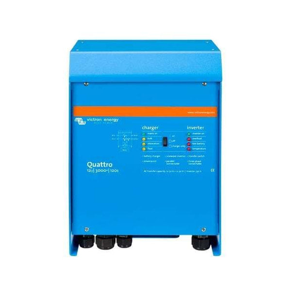 Victron 12V 3000VA Quattro 12/3000/120-50/50 Inverter/Charger