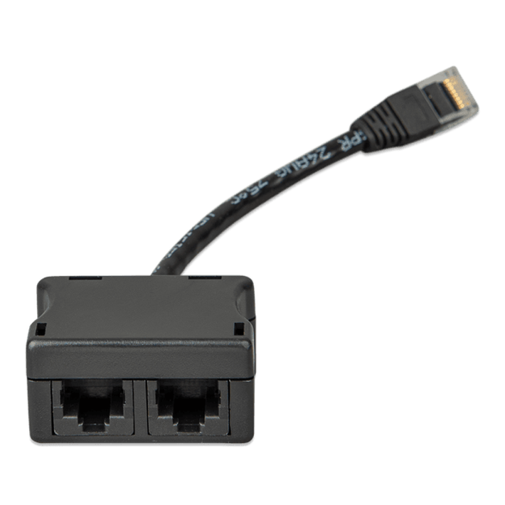 Victron RJ45-splitter 1xRJ45 male/15cm cable/2xRJ45 female