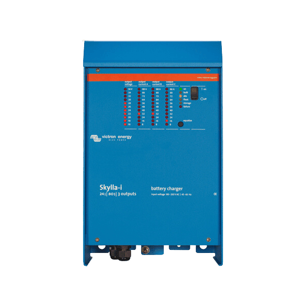 Victron 24V 80A Skylla-i 24/80 (3) 230VAC/45-65Hz Battery Charger