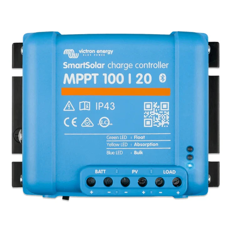 Victron 12/24/48V 20A SmartSolar MPPT 100/20 Bluetooth Solar Charge Controller
