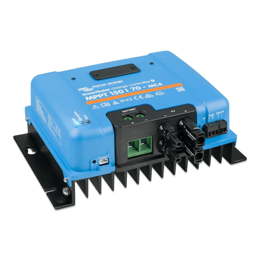 Victron 12/24/48V 70A SmartSolar MPPT 150/70-MC4 Bluetooth Solar Charge Controller