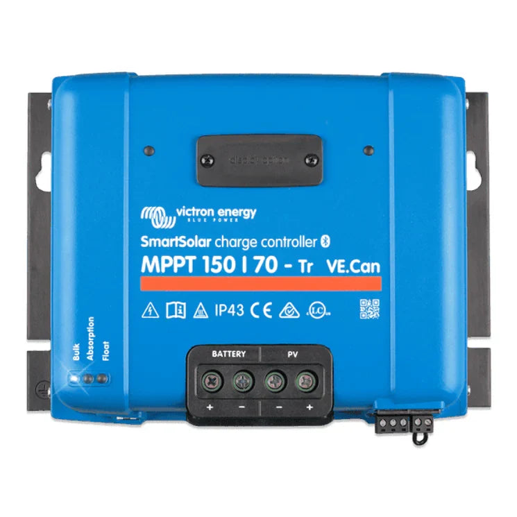 Victron 12/24/48V 70A SmartSolar MPPT 150/70-Tr VE.CAN Bluetooth Solar Charge Controller