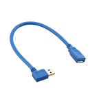 Victron USB Extension Cable 0.3m (One Side Right Angle Connection)