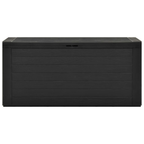 vidaXL Patio Storage Box Anthracite 45.7"x17.3"x21.7"