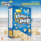 Microwave Popcorn Butter, Salted, Sweet Flavour | 15 Pack