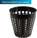 AquaForte Standing Floating Pond Skimmer Black 30 x 35 x 34 cm