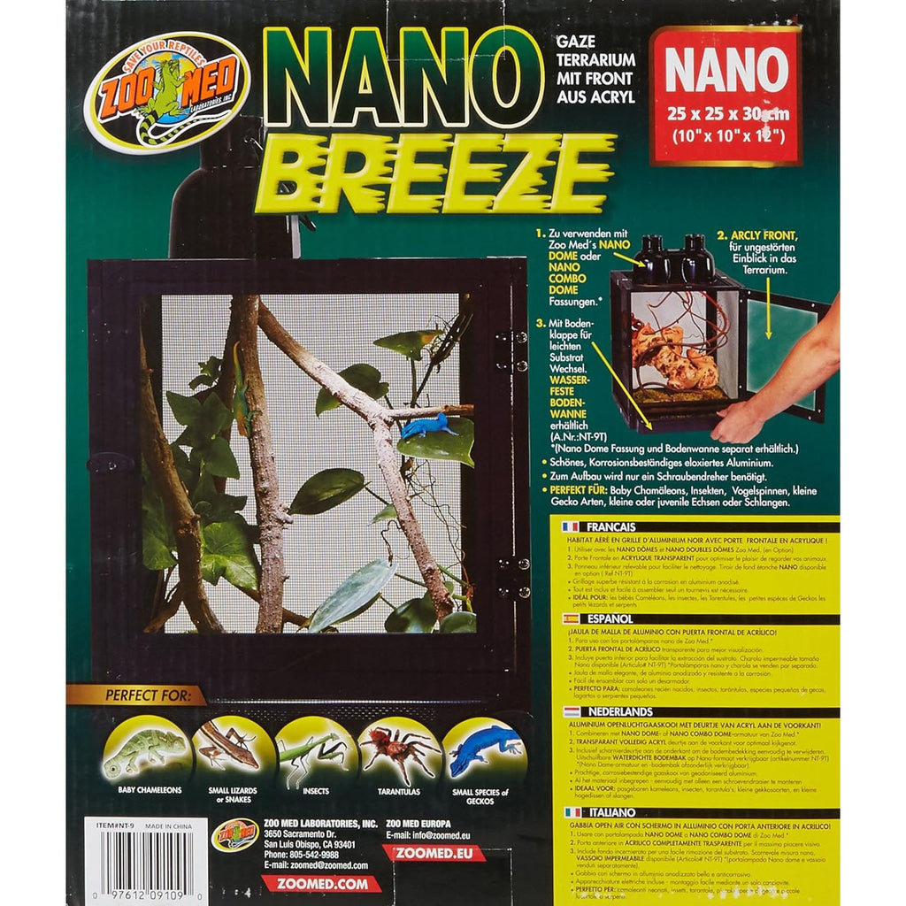 Zoo Med ReptiBreeze Nano Aluminum Screen Cage