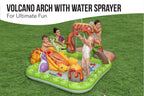 Volcano Springs Inflatable Paddling Pool with Play Centre