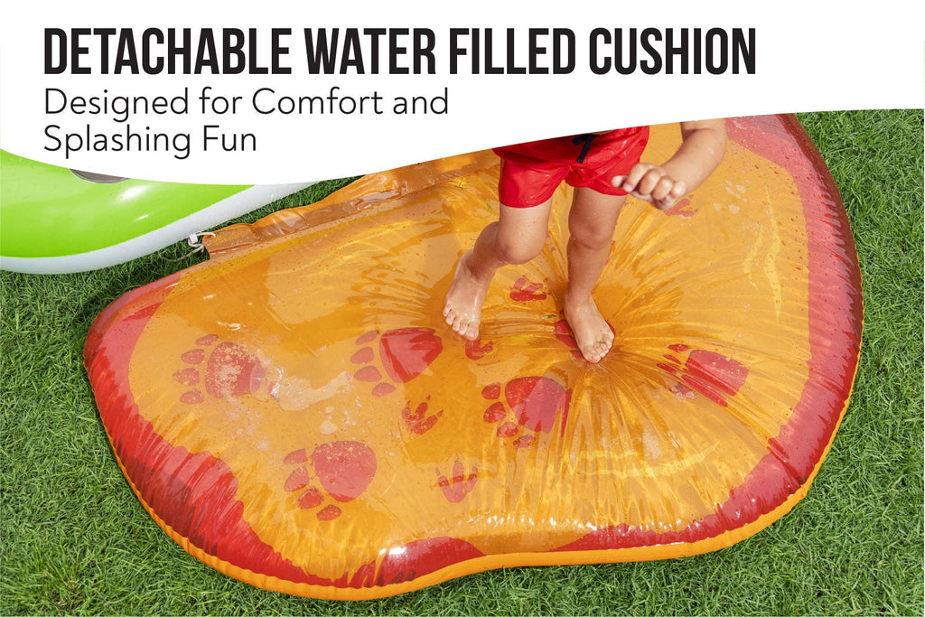 Volcano Springs Inflatable Paddling Pool with Play Centre