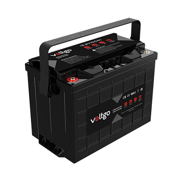 VoltGo Elite Series 12.8V 100Ah LiFePO₄ Battery With Bluetooth IP65 VLRV1280A