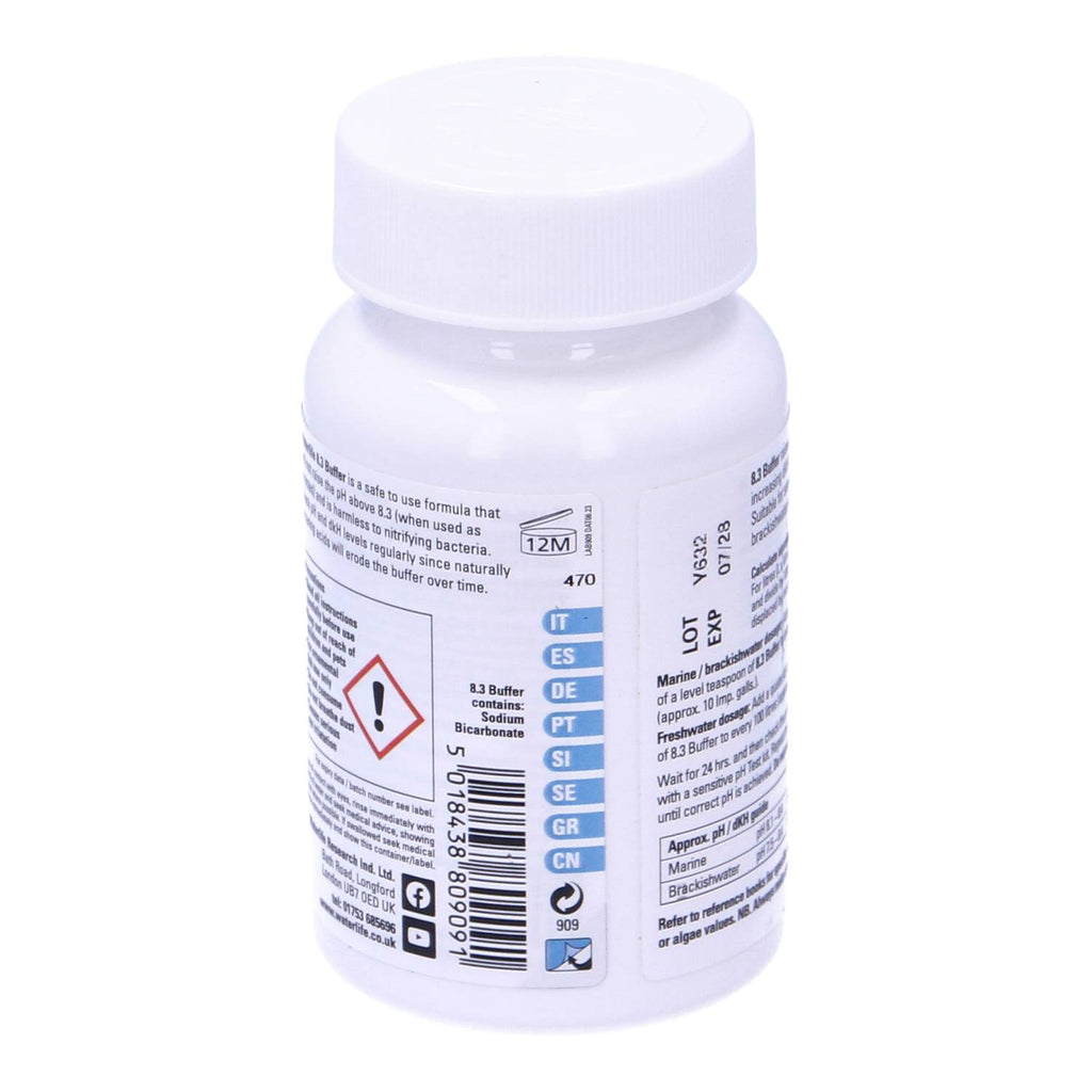 Waterlife 8.3 pH Buffer 230g - Aquarium Stabilizer