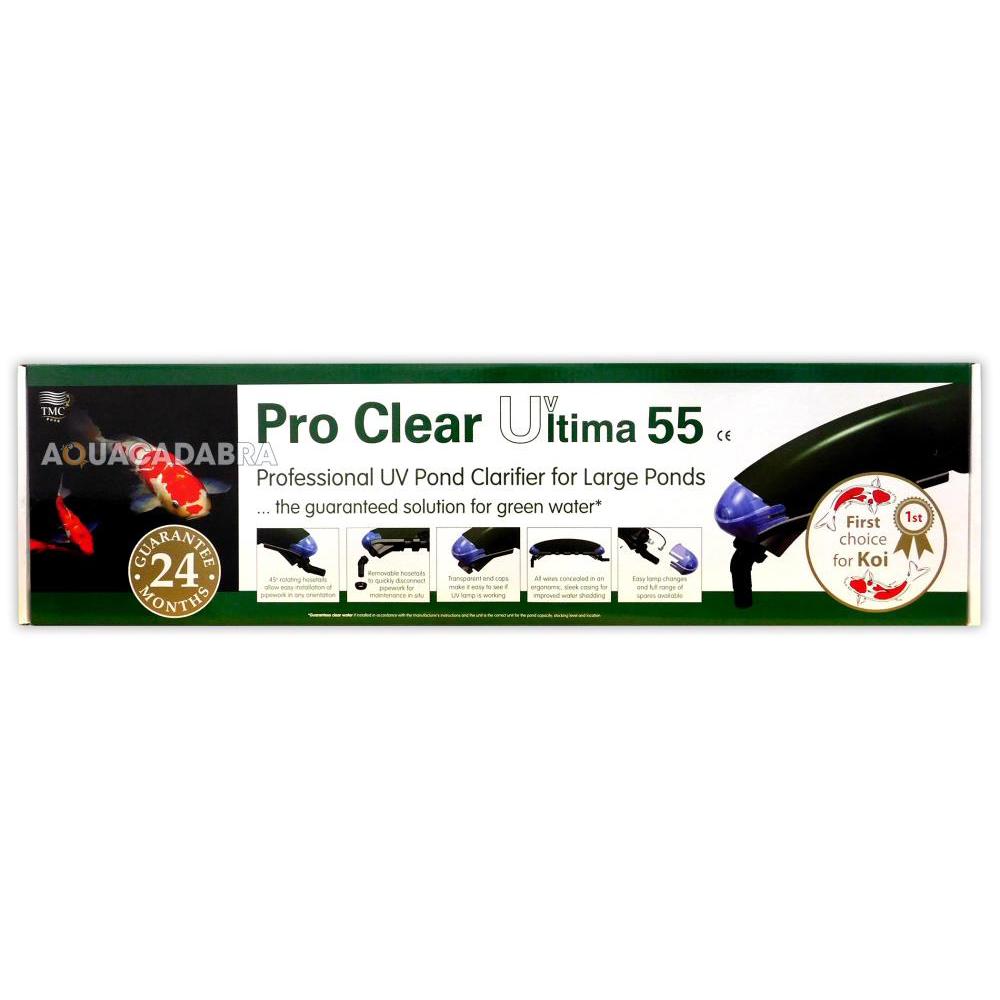 Pro Clear UV55 Pond Algae UV Filter - TMC Ultima UVT155