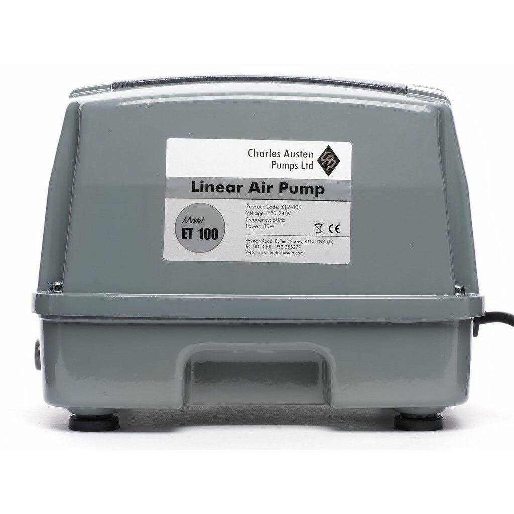 Charles Austen ET100 Quiet Energy-Efficient Air Pump 100L/Min