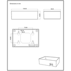 Victron Wall mount enclosure for BMV or MPPT Control