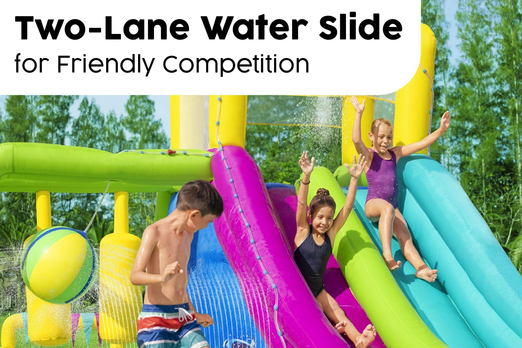 H2OGO! Splash Course Mega Inflatable Water Park - Outlet