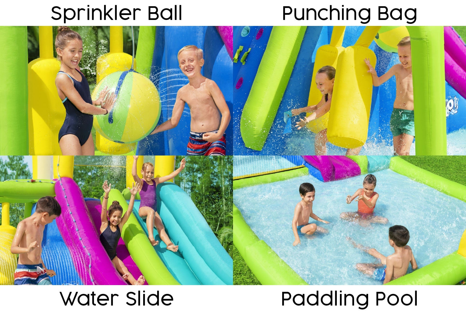 H2OGO! Splash Course Mega Inflatable Water Park - Outlet