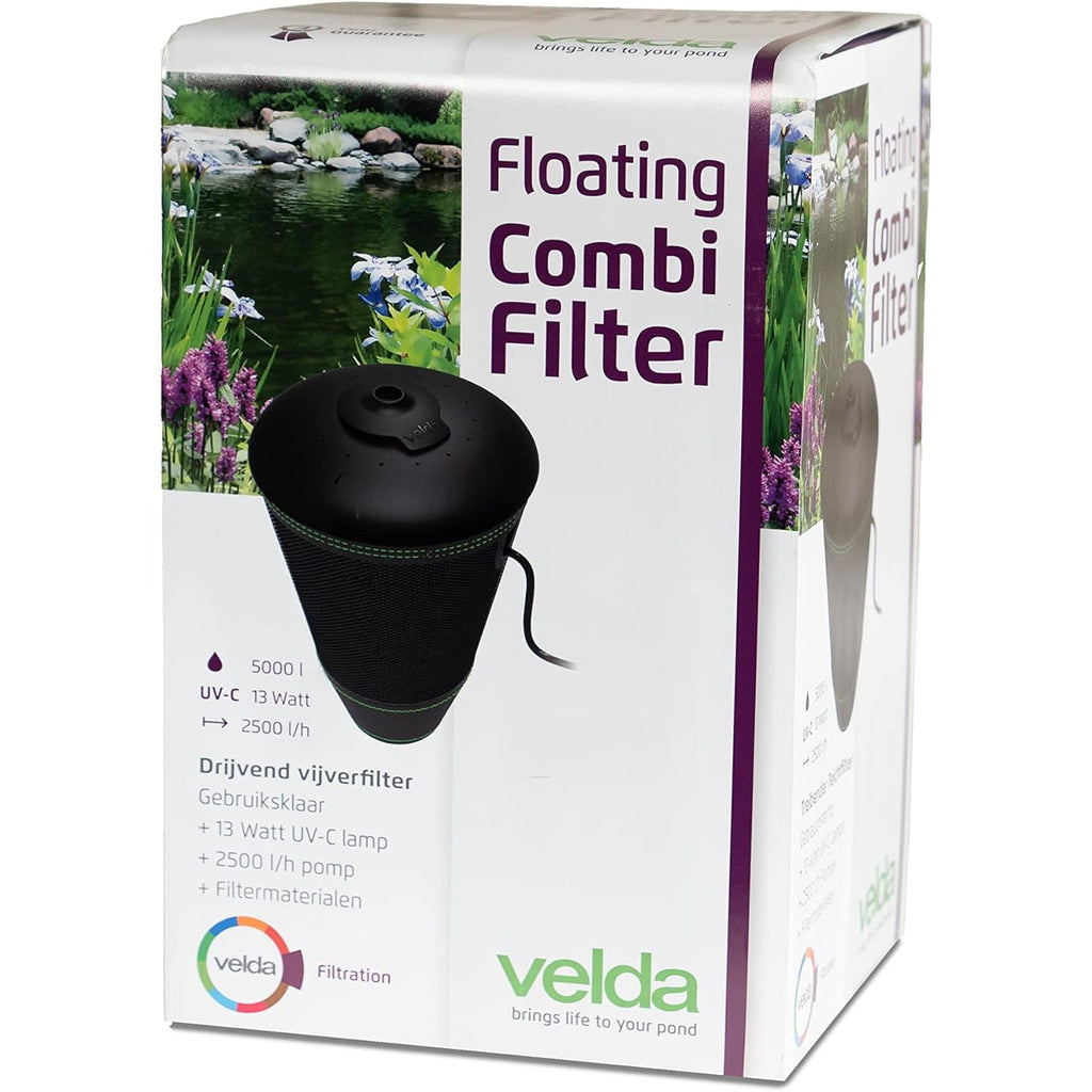 Velda Floating Pond Filter 2500 - UV-C & Pump Included