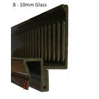 D-D UltraFlow Weir Comb 60cm – High Flow, 10mm Glass