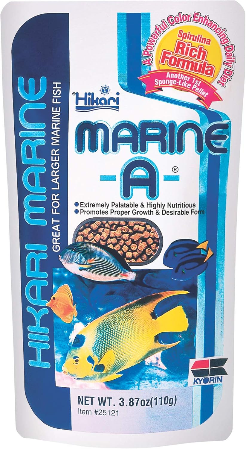 Hikari Marine A Pellets 110g - Colour-Enhancing Fish Food