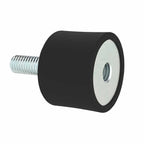 M8 Anti Vibration Mount Rubber Shock Absorber 30mm x 30mm Male Female Thread Isolator