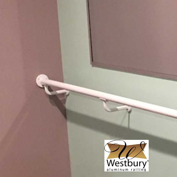 Westbury ADA Handrail Wall End Mount