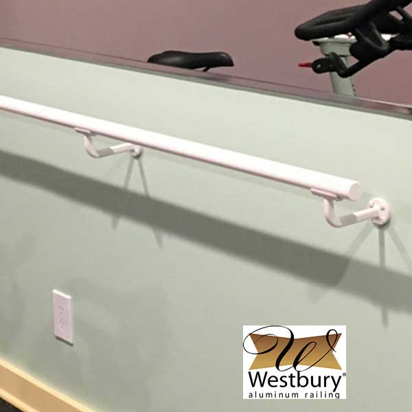Westbury ADA Handrail Extended Wall Mount