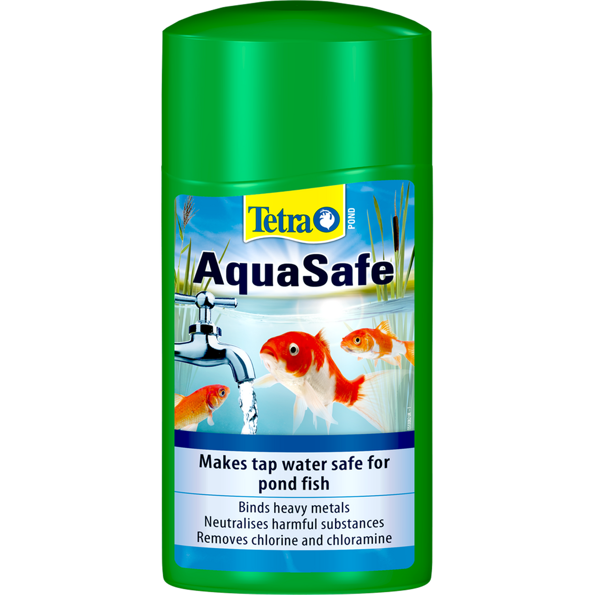 Tetra Pond AquaSafe 1L - Removes Chlorine & Metals
