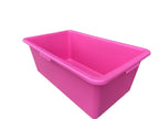 Pink Dog Bath with Drain Valve (WL) and Stand