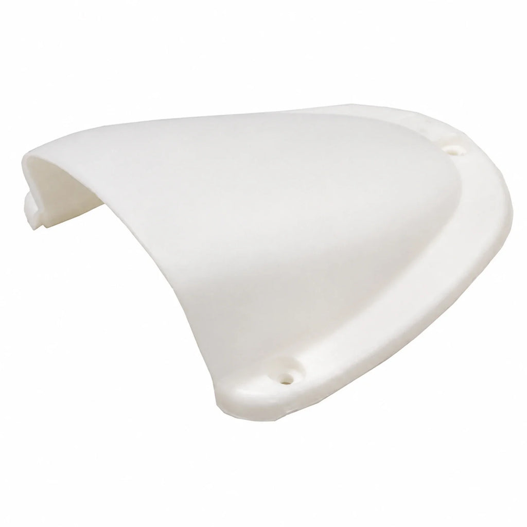 XL White Clamshell Cable Entry Cover