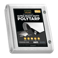 White/Silver Poly Tarp 10' x 12'
