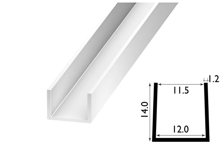 rigid PVC U channel strip for wall panels
