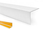 1 M Length – Self Adhesive PVC Corner Trim 90° Plastic Angle Wall Edge Strip Protector