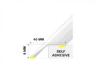Aluminium Ramp Door Threshold Strip 900 MM Length Self-Adhesive Anodised Door Floor Bar Edge Trim IP11/S