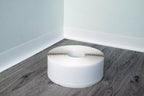 flexible PVC skirting board 70x20mm 10m roll white