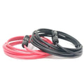 WindyNation 10 Gauge (AWG) Black + Red Solar Panel Extension Cable Wire with Solar Connectors - Off Grid Stores