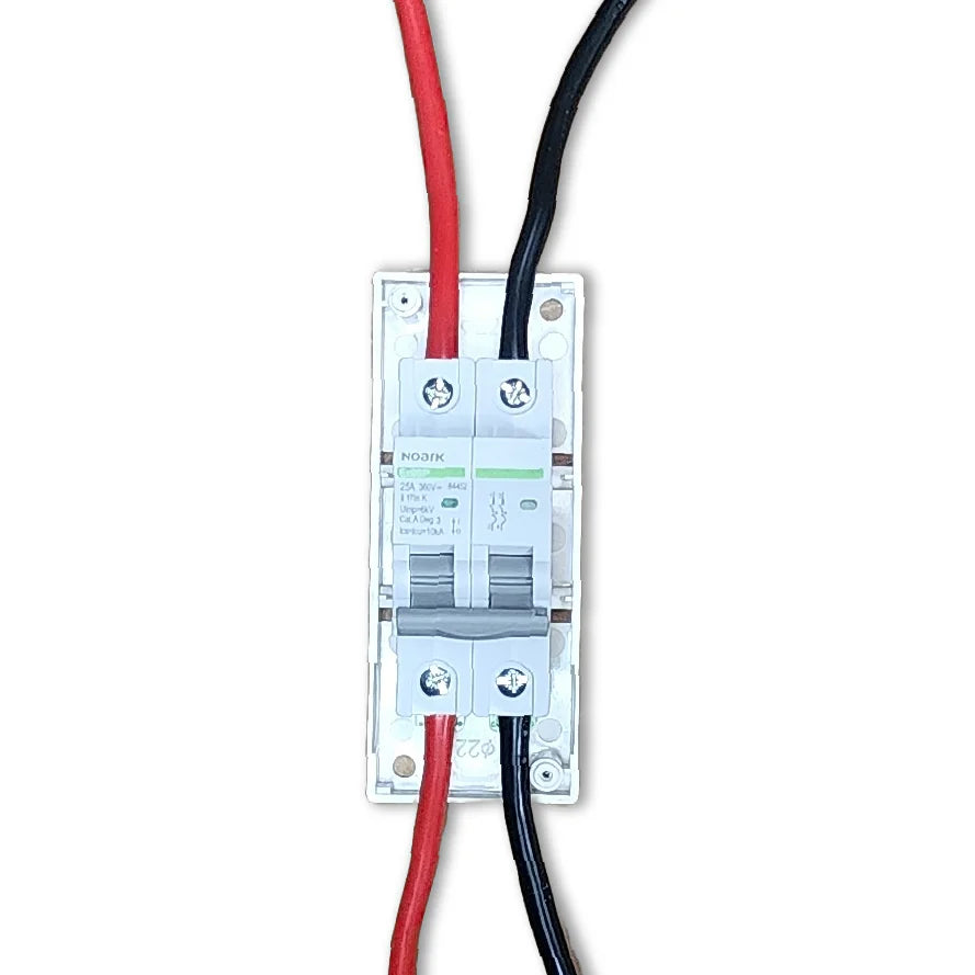 Noark 10A 2-Pole 360V Non-polarised DC Solar Circuit Breaker