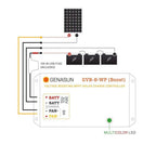 Genasun 8A MPPT 36V Voltage Boost (Lead-Acid) - Waterproof Solar Charge Controller