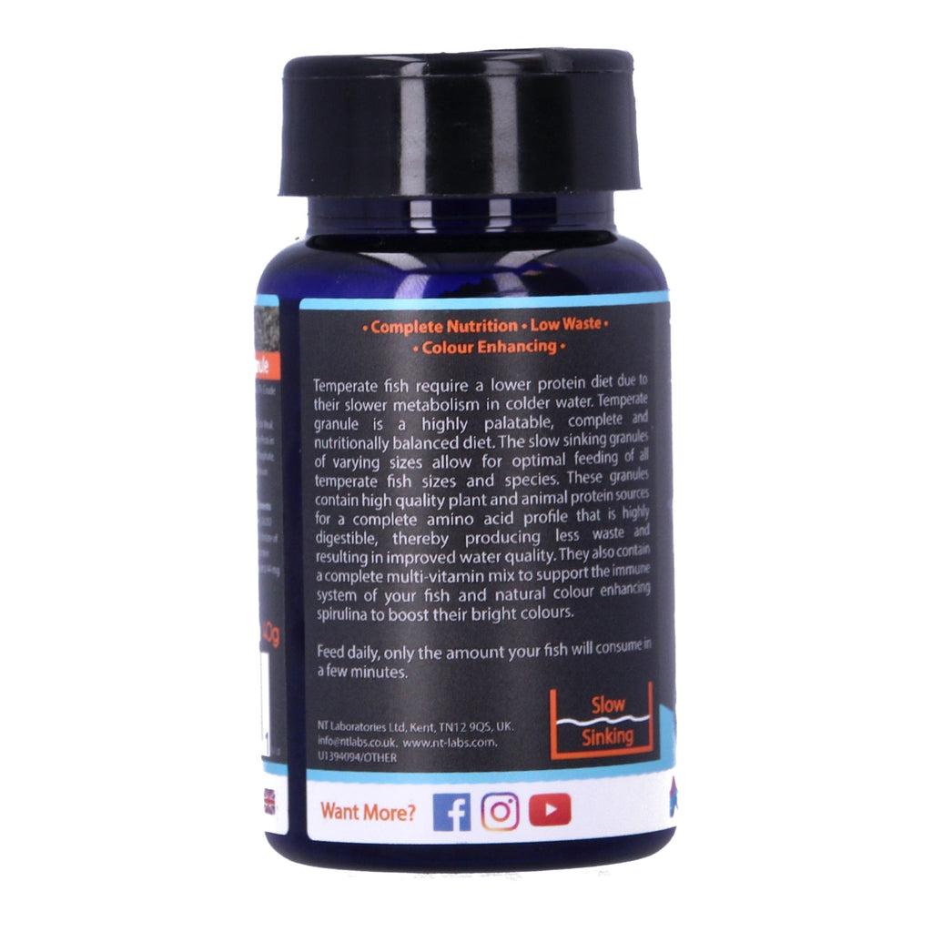 Nt Labs Temperate Granule Fish Food 40g