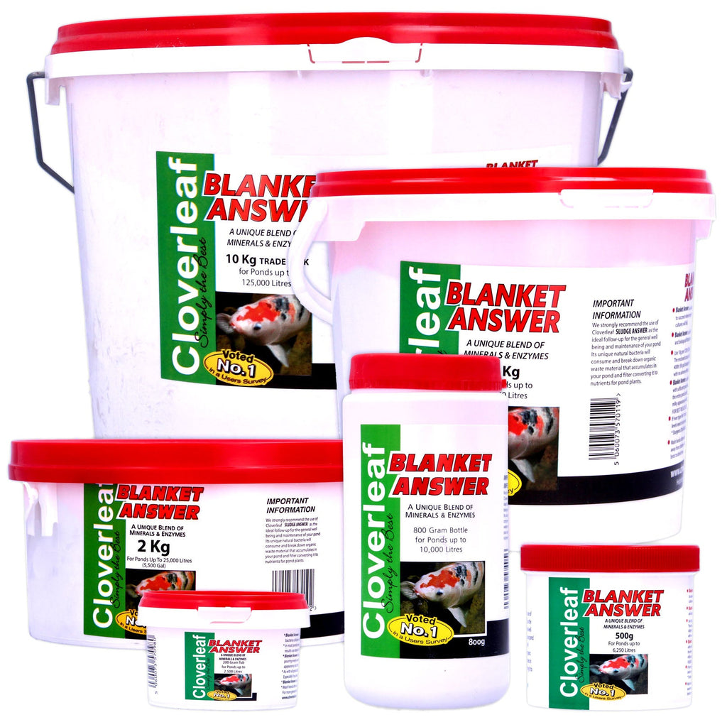 Cloverleaf Blanket Answer Pond Treatment