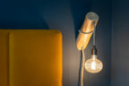 Wooden Peg Wall Light | Plug In Bedside, Reading & Space Saving Lighting UK - MooBoo Home Lighting