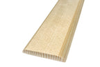 Flat Wood Beading Trim – Pine Flat Moulding Bar -  1m & 2.4m