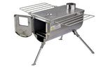 Woodlander Camping stove - Large Size / Stainless Steel