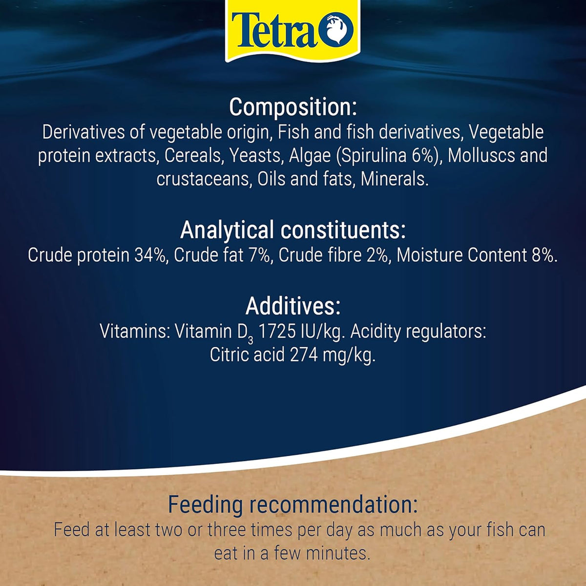 Tetra Goldfish Colour Enhancing Food 75g