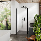 Elysian 8mm Glass Wetroom Panel With Support Bar