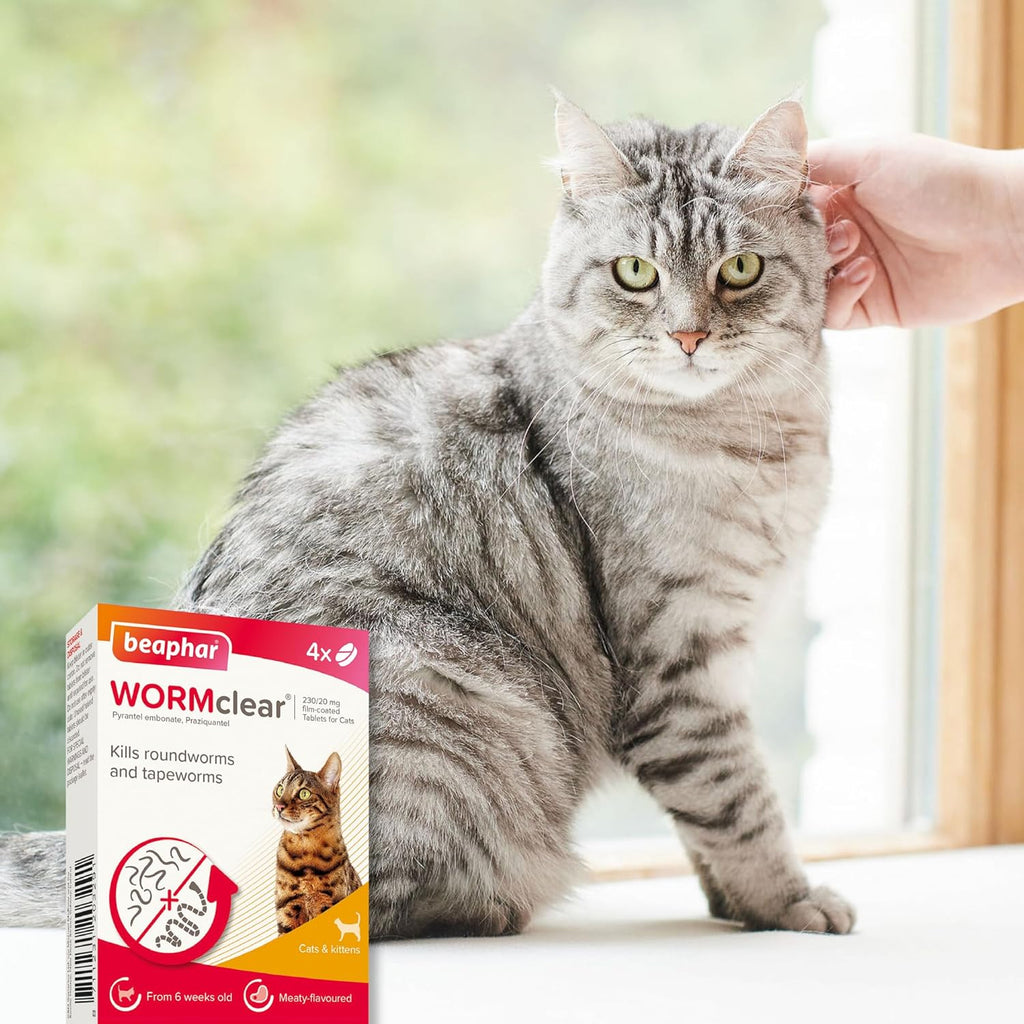 Beaphar WORMclear Tablets Cat 4 tabs