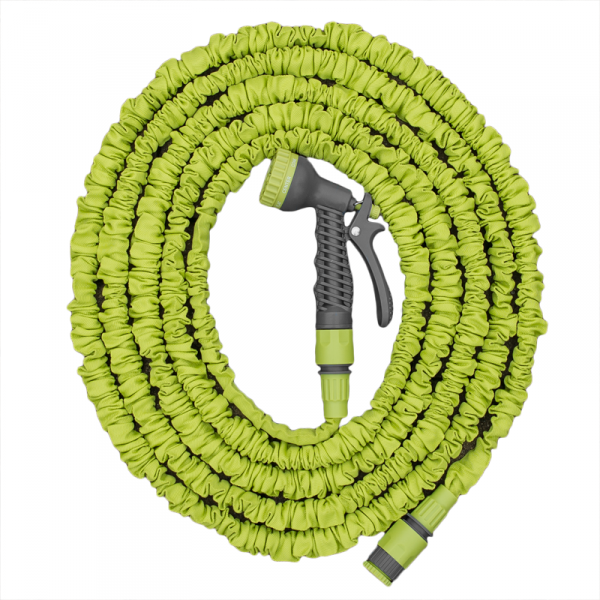 Expanding Trick Hose 10m - 30m Lime