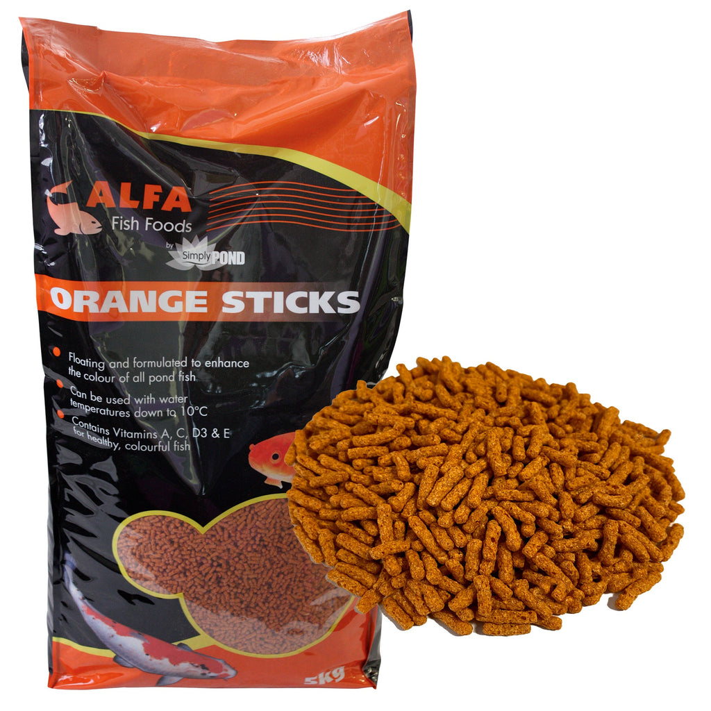 ALFA 5kg Floating Color Boosting Orange Sticks