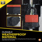 Weatherproof Padlock 40mm | Outdoor Security Lock Includes 3 Keys