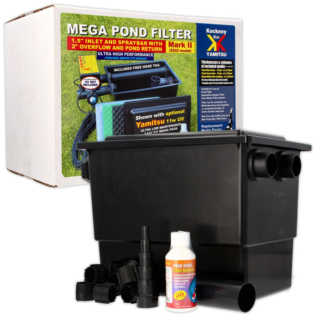 Kockney Koi Pond Filter 3000L - Black Box Mega