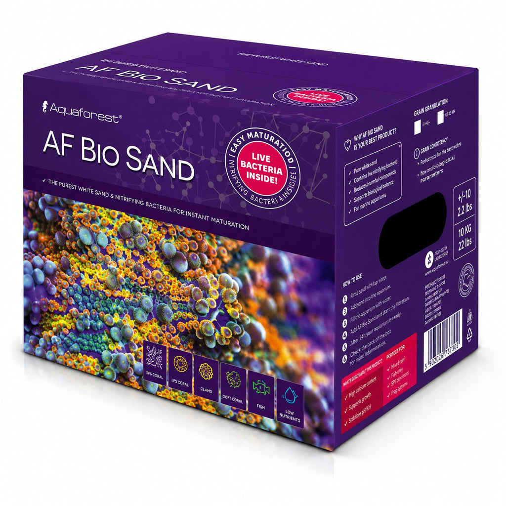 Aquaforest Bio Sand 10kg 0.5–1.5mm Marine Aquarium Fish Tank Substrate Bacteria